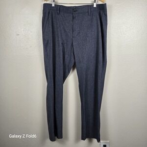 Under Armour Performance Pants Gray 40x32 Moisture-Wicking Stretch Mens